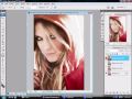 Ashlee Simpson photoshop cool effect