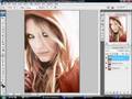 Ashlee Simpson photoshop cool effect 