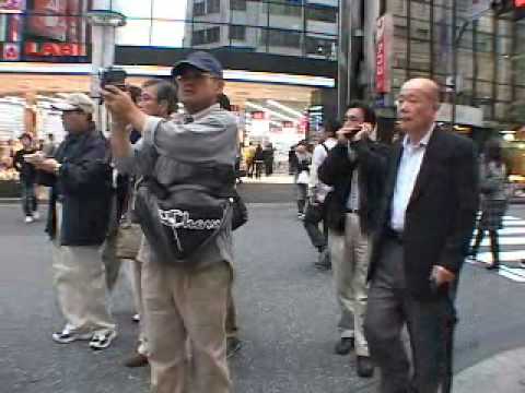10/26 渋谷、逮捕前に打ち合わせするデカ