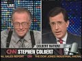 Stephen Colbert Larry King [1 of 4] 4/14/08