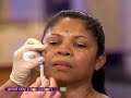 Remove freckles and fill dark circles under the eyes
