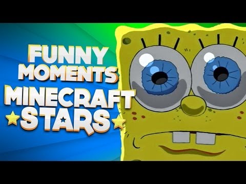 MINECRAFT STARS! - FUNNY MOMENTS #14