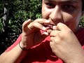 Lolo tocando un Silbato prehispanico en Atoyac
