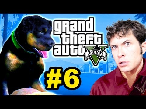 Grand Theft Auto V - DOG HUMPING?! - Part 6