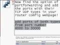Router Port Forwarding
