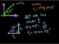 2 dimensional projectile motion  part 1 
