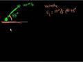 2 dimensional projectile motion (part 1)