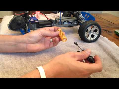 how to adjust rc car shocks