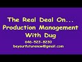 The Real Deal On Intro Production Management with Dug