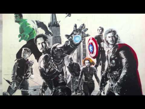 how to draw avengers