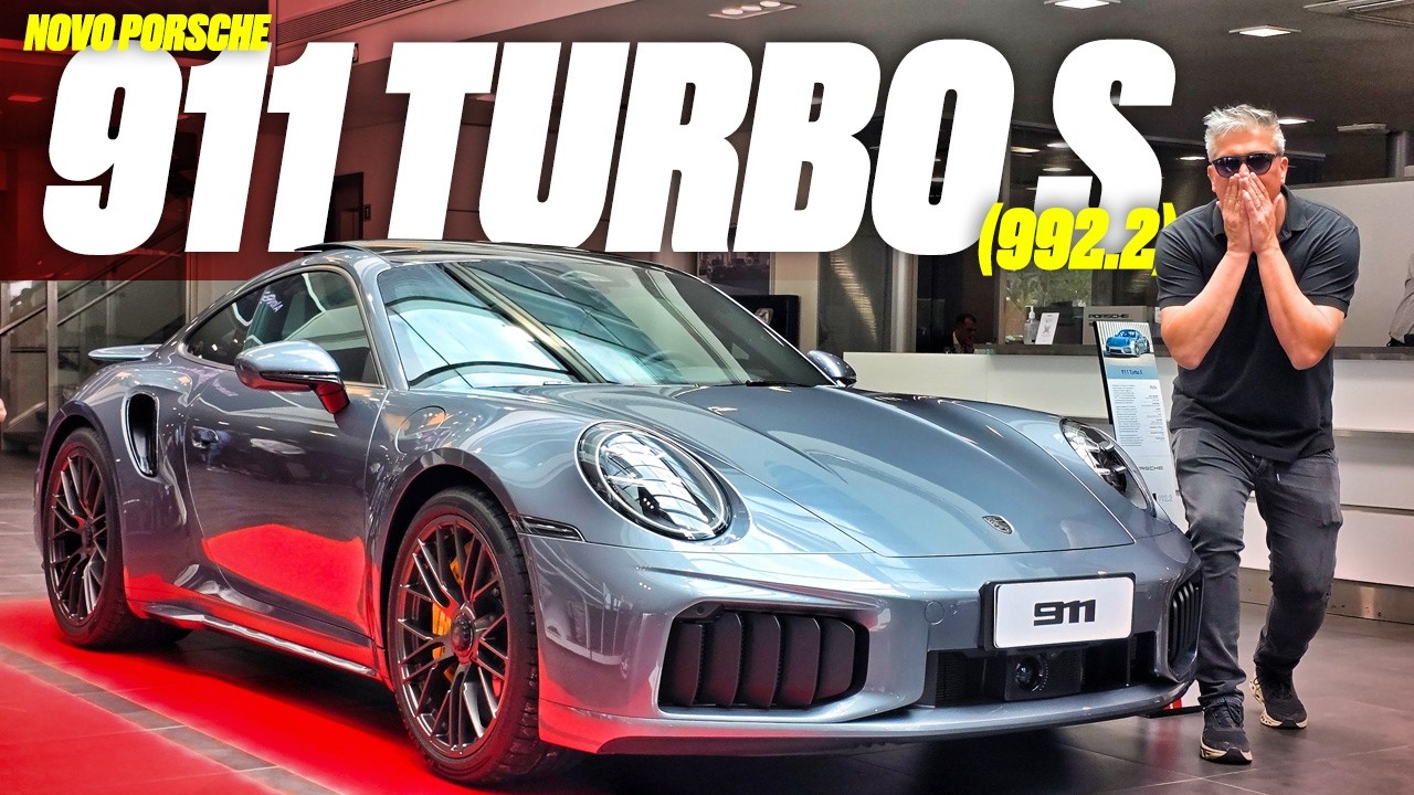 Novo Porsche 911 Turbo S - CUSTA R$ 2 MILHÕES? MAIS POTENTE QUE NUNCA? CONHEÇA A HISTÓRIA DA LENDA!