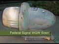 Federal Signal WGW Siren