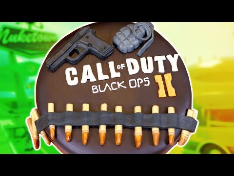 BLACK OPS 2 CAKE - NERDY NUMMIES