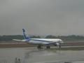 ANA 全日空 Boeing 777-300 Take off 広島空港
