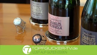 Hartmut discovers Charles Heidsieck with Sophie | Fête du Champagne | Topfgucker-TV