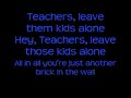 Korn-Another Brick In The Wall (Lyrics)