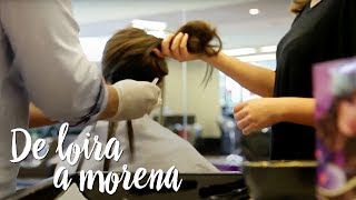 De loira a morena