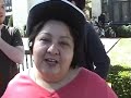 Lupe Moreno Protests LA Mayor Villaraigosa
