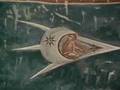 UFO's with Jesus - Ancient Painting