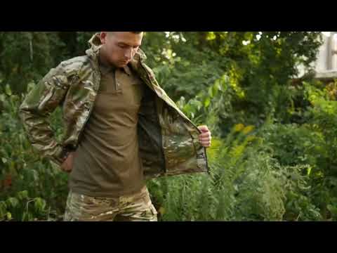 Тактичний військовий костюм мультикам з наколінниками Штурмовий костюм куртка та штани - фото 1 - id-p1937652431