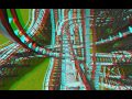 Roller Coaster Tycoon 3 - 3D Stereo anaglyph Test Red Cyan Glasses 