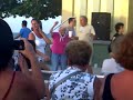 Click here to watch this video old lady and man dancing at Hollywood Bandshell