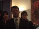 Latvian President and Lattelecom CEO speak