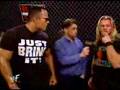 The Rock and Chris Jericho mock eachother