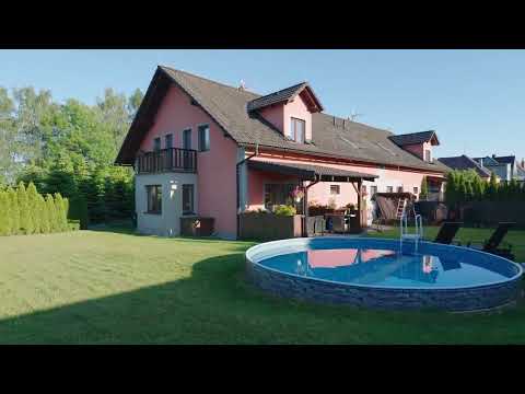 Video Moderní rodinný dům 4+kk s garáží, terasou a bazénem | 222 m² | Šenov u Ostravy