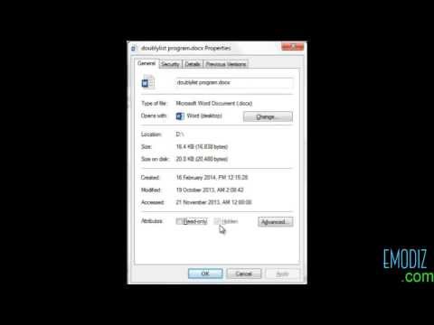 how to open hidden files