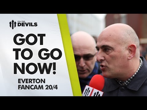 Got To Go Now! | Everton 2-0 Manchester United | FAN CAM