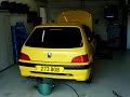 Peugeot 106 Gti dyno Ecosse rolling road Peugeot 106 Gti dyno Ecosse rolling road