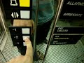 Stigler-OTIS Roped hydraulic elevator at a metro station in Milano, Italy