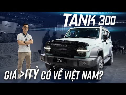 GWM Tank 300: SUV địa hình như Mercedes G, giá hơn 1 tỷ, sắp về Việt Nam!?