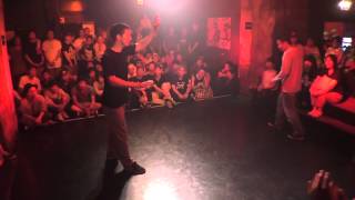 Daddy Cat vs がんそ – R16 2015 JAPAN FUNKSIDE DANCE BATTLE POP BEST16