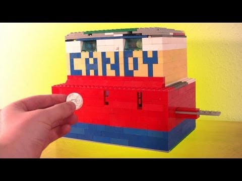 Un distributore di caramelle Lego Un distributore di caramelle Lego