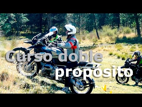 ¿Cómo e sun curso de moto doble propósito?