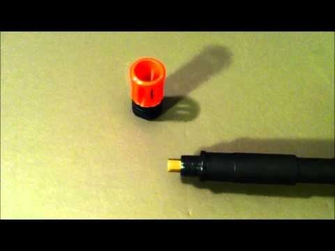 how to remove jg g36c flash hider
