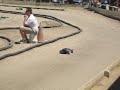 Nitro r/c gas car proffesional Jared Tebo RD 3 9th shootout