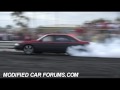VN Sedan GEMWPN burnout at Springnats 2009