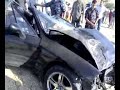 أغرب حادث في العالم و العناية الالهية تحفظ من كان بالسيارة