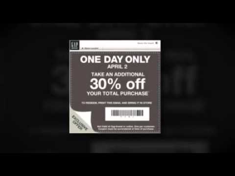 Experience the one stop shop advantage by gap printable coupons ...