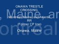 Onawa Trestle Crossing