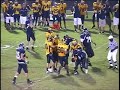 vinny pellegrini #77 football highlights center  pancakes
