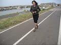 Stilettos and Swans Down by the Sea