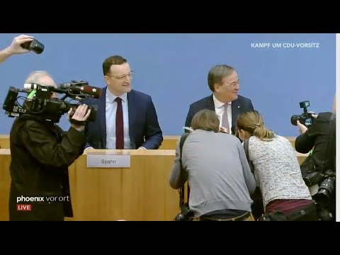 CDU: Armin Laschet & Jens Spahn zur Kandidatur um den P ...