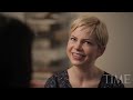 the oscar-nominated actress stars in blue valentine. michelle williams will now take your questions.