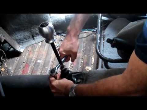 how to fit vw t4 gear linkage bushes