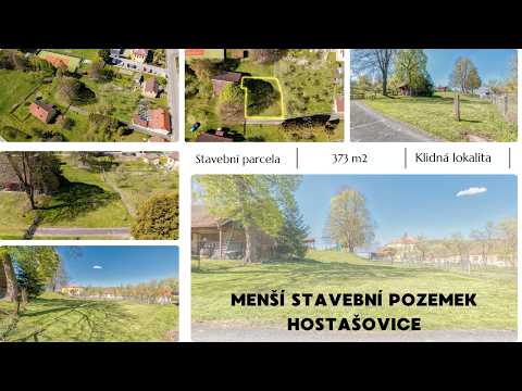 Video Prodej menšího stavebního pozemku v Hostašovicích 