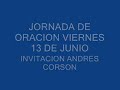 INVITACION ANDRES CORSON